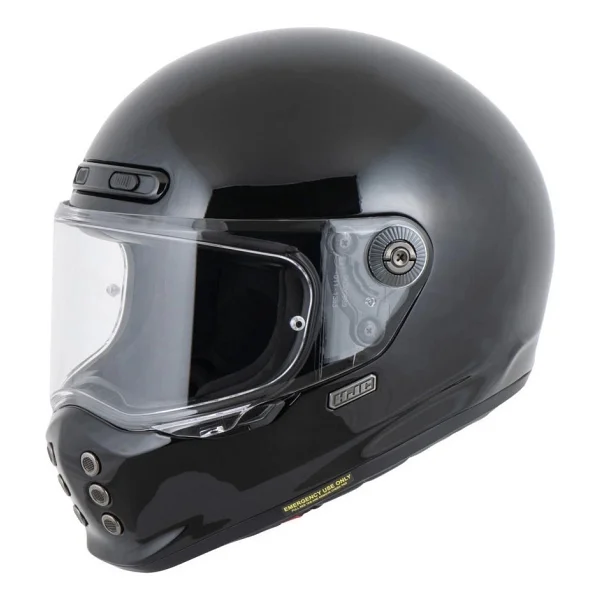 Hjc V10 Siyah Full Face Motor Kaskı - Görsel 2