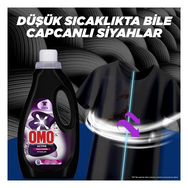 Omo Cold Power Sıvı Deterjan 1.5 Lt - Görsel 4