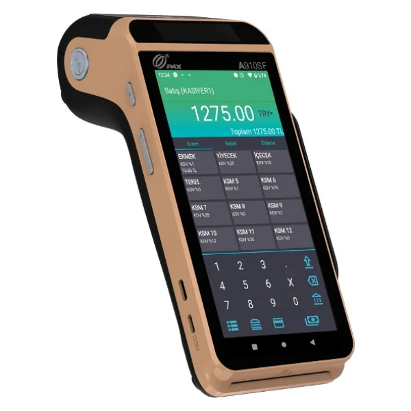 Pax A910sf Yazar Kasa Pos - Görsel 5