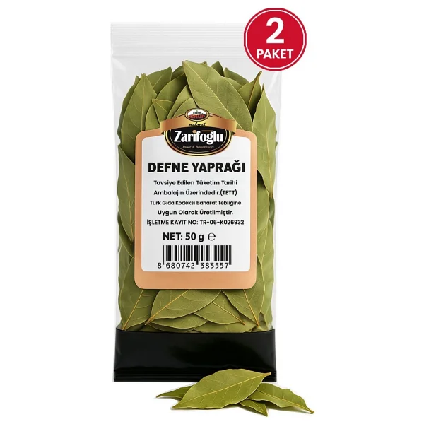 Zarifoğlu Defne Yaprağı Bitkisi Otu Şifalı Bitkiler 2 X 50 Gr - Görsel 2