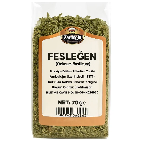 Mehmet Zarifoğlu Fesleğen Yaprağı 70 Gr - Görsel 2
