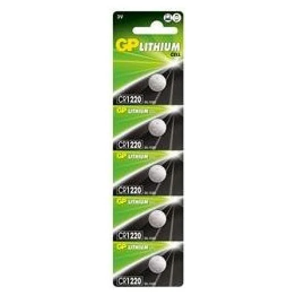 Gp Cr1220 3 V 5'li Lityum Düğme Pil - Görsel 3