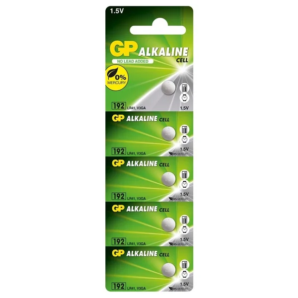 Gp 192 Lr41 5'li Alkalin Düğme Pil - Görsel 10
