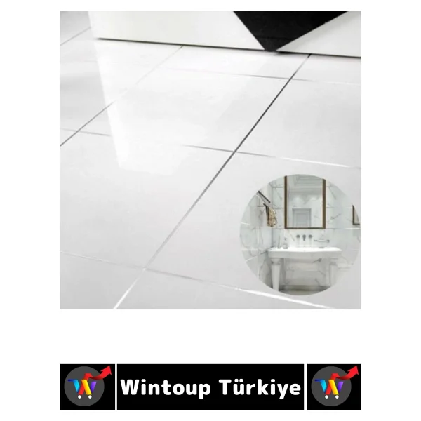 Uzun Ömürlü Kendinden Yapışkanlı Karo Zemin Fayans Derz 0.5 Cm X 50 Metre Gri Şerit Bant - Görsel 4