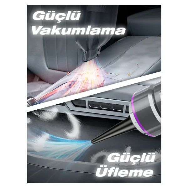 Auhma Ahv-01 Şarjlı Araç Süpürgesi - Görsel 4