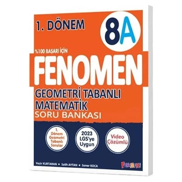 Fenomen Okul Yayınları 8. Sınıf Lgs Geometri Tabanlı Matematik A Soru Bankası - Görsel 2