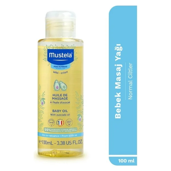 Mustela Bebek Masaj Yağı 100 Ml - Görsel 8