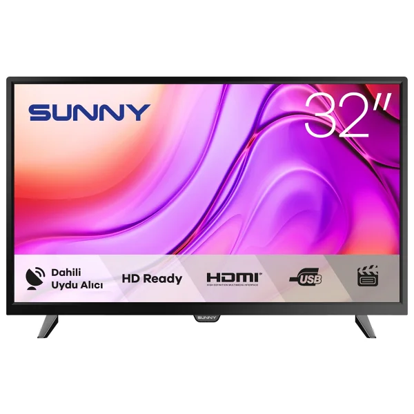 Sunny Sn32dal04 HD 32" 82 Ekran Uydu Alıcılı LED TV - Görsel 5