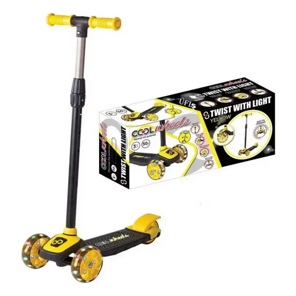 Cool Wheels Twist Işıklı Mavi 3 Tekerlekli Çocuk Scooter - Görsel 7