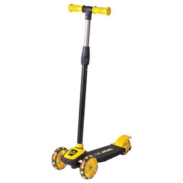 Cool Wheels Twist Işıklı Sarı 3 Tekerlekli Çocuk Scooter - Görsel 5
