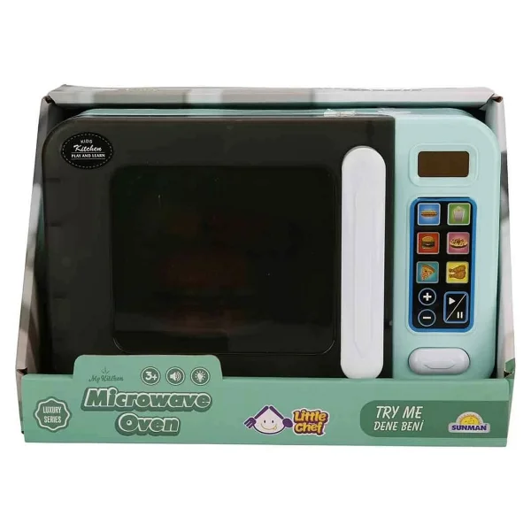 Little Chef Sesli Ve Işıklı Mikrodalga Fırın 3011 - Görsel 3