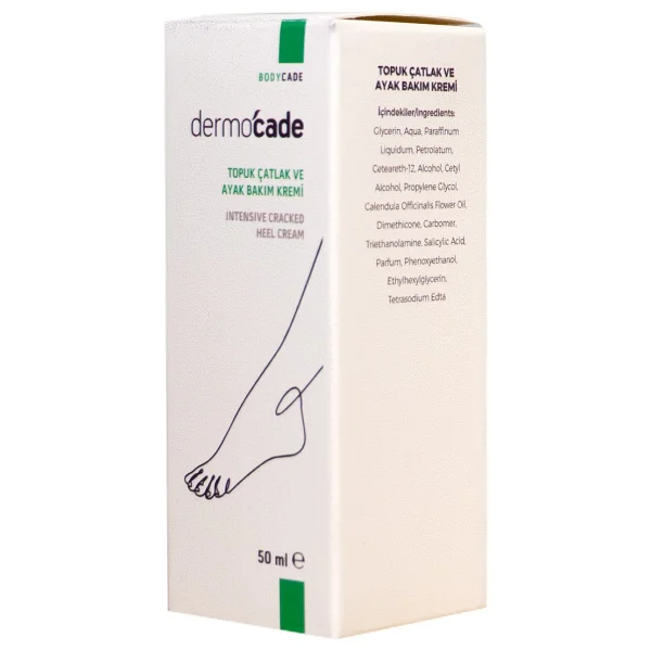 Dermocade Topuk Çatlak Ve Ayak Kremi 50 Ml - Görsel 3