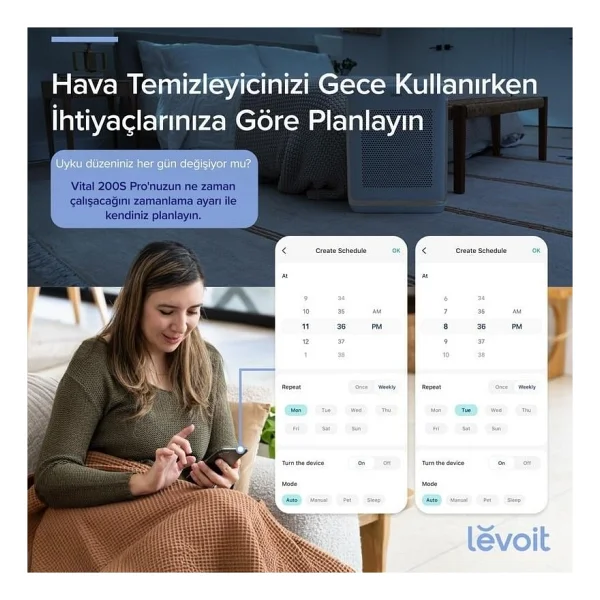 Levoit Vital 200s Pro Hava Temizleyici - Görsel 5