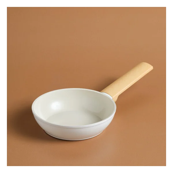 Karaca Swiss Crystal Almond Cream İndüksiyon Tabanlı 16 cm Tava - Görsel 2