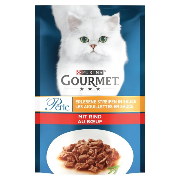 Gourmet Perle Izgara Sığır Etli 85 Gr Yetişkin Kedi Konservesi - Görsel 9