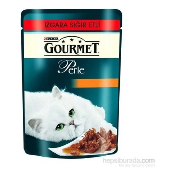 Gourmet Perle Izgara Sığır Etli 85 Gr Yetişkin Kedi Konservesi - Görsel 4