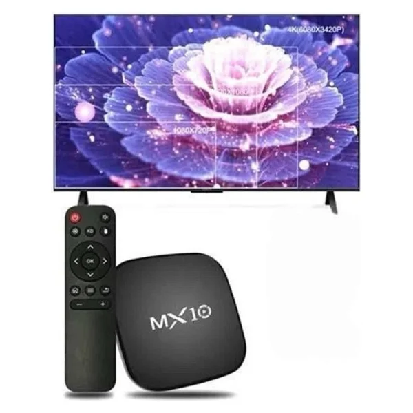 2.4g Wi-Fi TV Box Medya Oynatıcı TV Uyumlu Mx Box Kutusu Android TV - Görsel 6