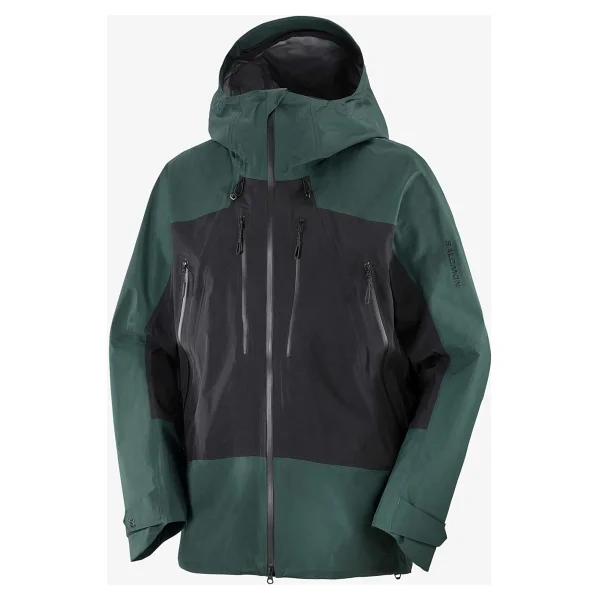 Salomon Scrambler Gore-Tex Erkek Kayak Montu Green Gables Lc2638200 - Yeşil - Görsel 8