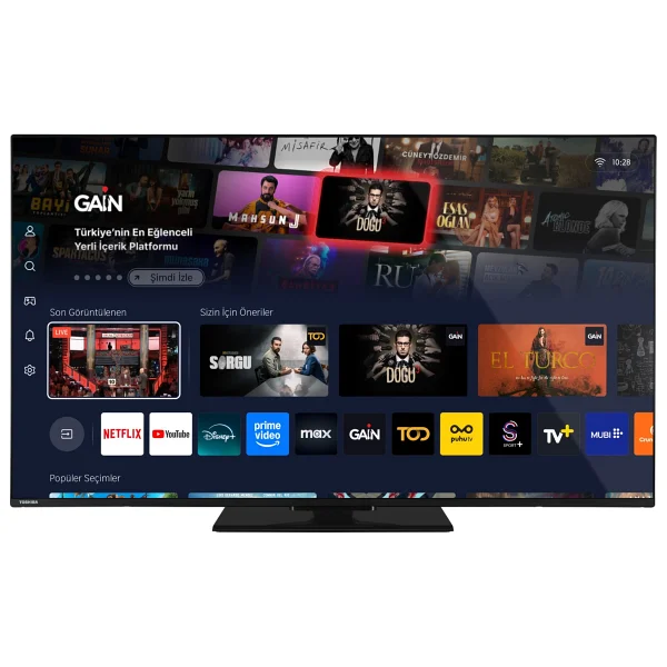 Toshiba 50UV3463DT 4K Ultra HD 50'' 126 Ekran Uydu Alıcılı Smart LED TV - Görsel 6