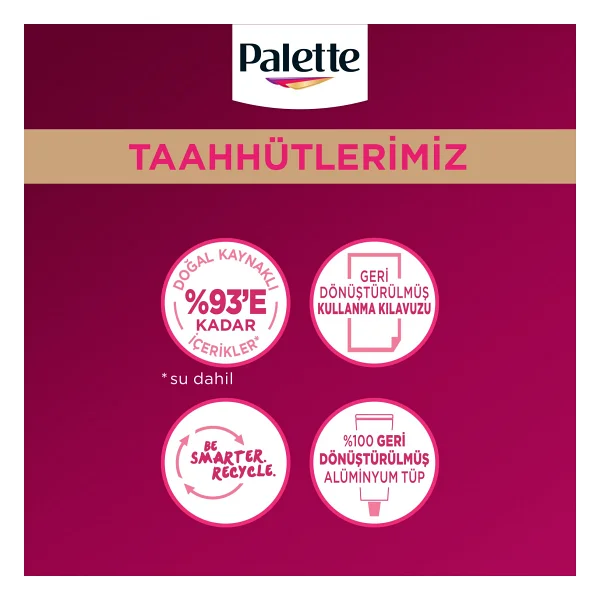 Palette Deluxe 7.65 Altın Parıltılı Toffee Saç Boyası - Görsel 10