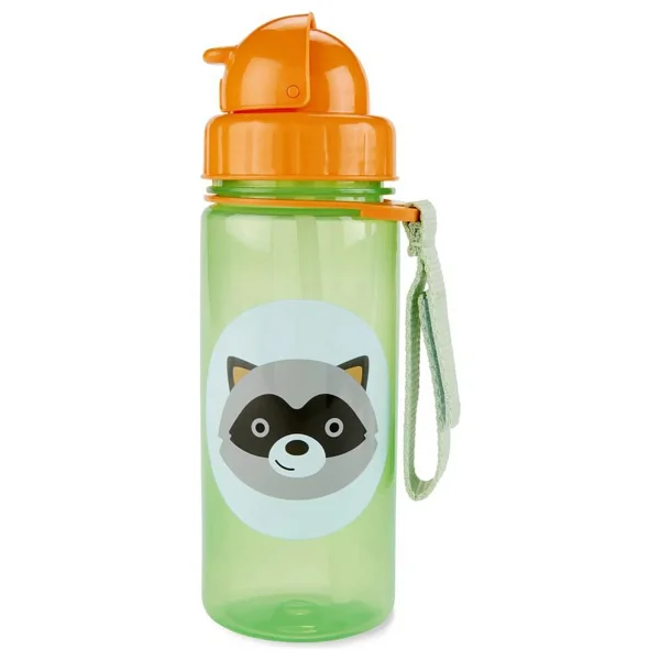 Skip Hop Zoo Tilki 350 Ml Pipetli Paslanmaz Çelik Suluk - Görsel 5
