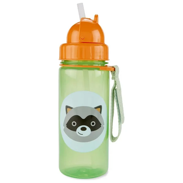 Skip Hop Zoo Tilki 350 Ml Pipetli Paslanmaz Çelik Suluk - Görsel 6