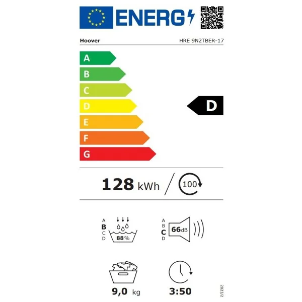Hoover Hre 9n2tber-17 9 Kg Çamaşır Kurutma Makinesi - Görsel 6
