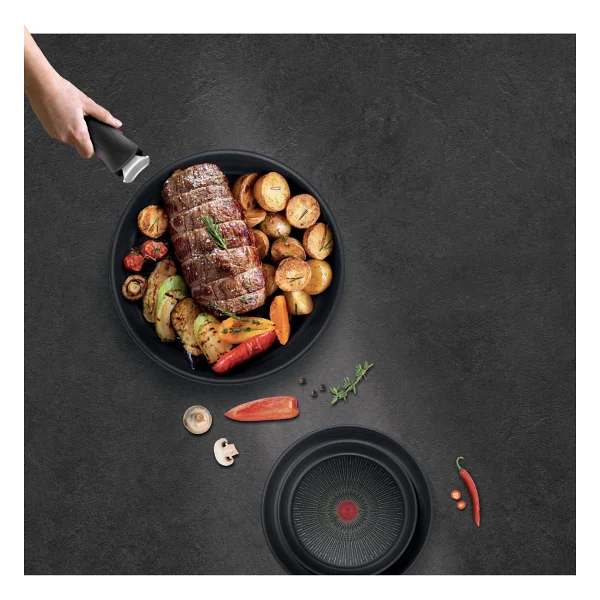 Tefal Ingenio Excellence Titanyum 6x 12 Parça Büyük Tava Tencere Seti - Görsel 5