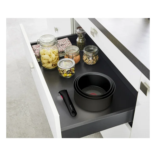 Tefal Ingenio Ultimate Titanyum 3x 12 Parça Büyük Tava Tencere Seti - Görsel 5