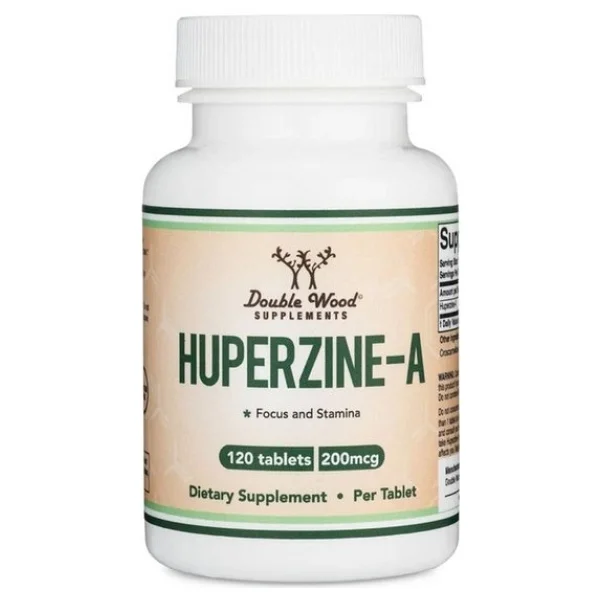Double Wood Huperzine A 200 mcg 120 Tablet - Görsel 5