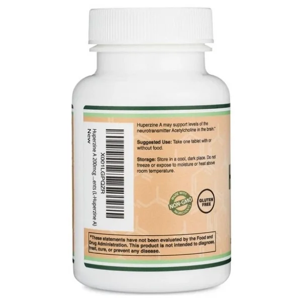 Double Wood Huperzine A 200 mcg 120 Tablet - Görsel 7