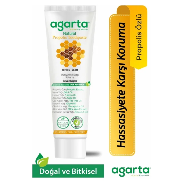 Agarta Doğal Diş Macunu 100ml Karma (6 Lı Set) Avantaj Paket - Görsel 2