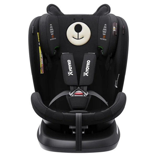 Yoyko Bear 360° Dönebilir Yatabilir Isofix Siyah 0-36 Kg Oto Koltuğu - Görsel 3