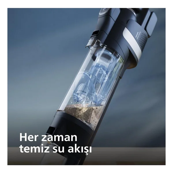 Philips Aqua Trio YENİ 9000 SERİSİ 3'ü 1 Arada (Islak, Kuru ve Moplu) Sarjlı ve Kablosuz Dik Süpürge