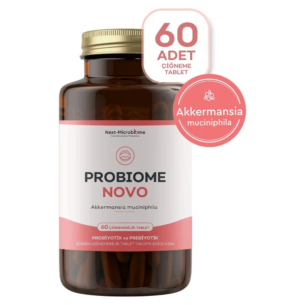 Next Microbiome Probiome-Novo Akkermansia Muciniphila 60 Tablet - Görsel 3