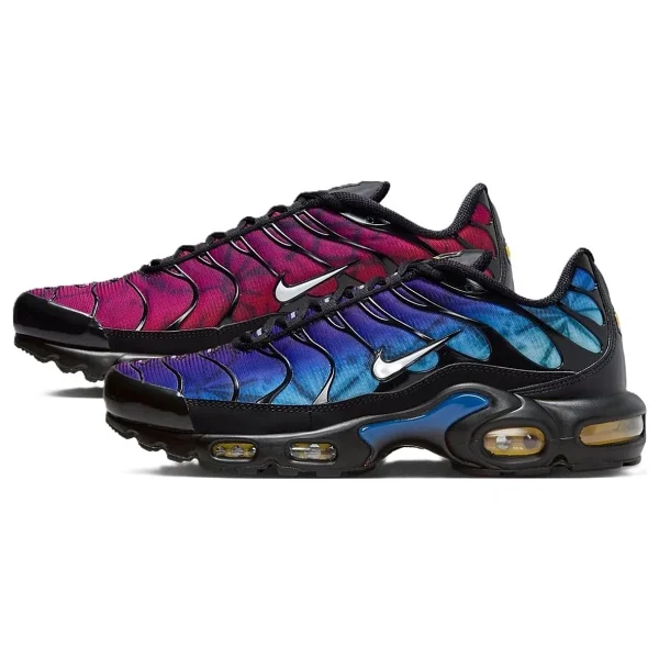 Nike Air Max Plus Tn Unisex Sneaker Günlük Spor Ayakkabı Lacivert-Bordo - Görsel 3