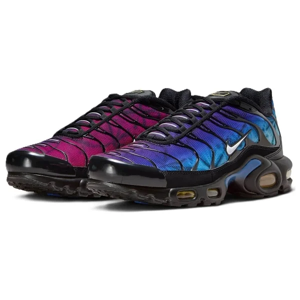 Nike Air Max Plus Tn Unisex Sneaker Günlük Spor Ayakkabı Lacivert-Bordo - Görsel 4