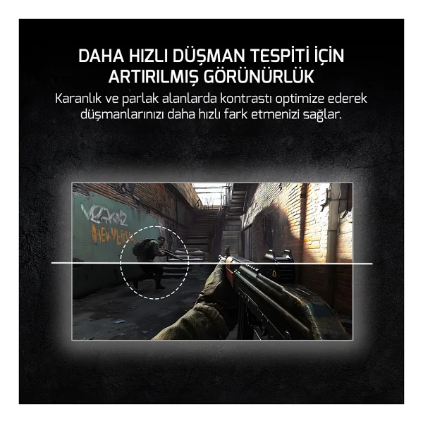 Gamepower Lucid S50 24.5'' 0.2 Ms Full HD Pivot 500 Hz Oyuncu Monitörü - Görsel 6