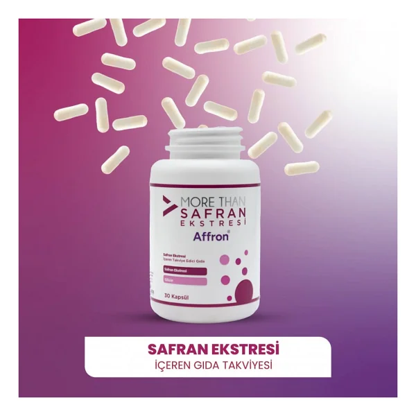 More Than Safran Ekstresi 30 Kapsül - Görsel 5