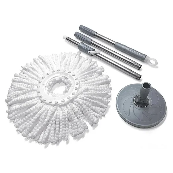 Spin Mop Döner Başlıklı Mop Yedeği - Görsel 2