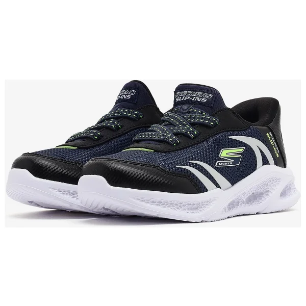Skechers Meteor-Lights Brisk-Beams 403848n Bebek Spor Ayakkabı - Görsel 3