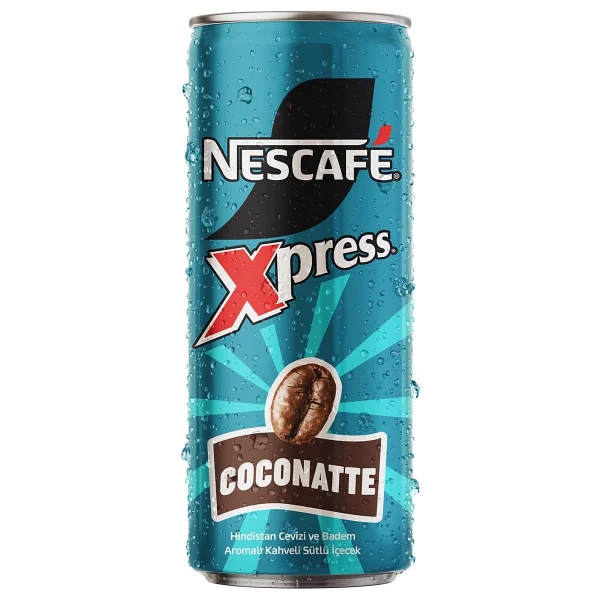 Nescafe Xpress Coconatte Soğuk Kahve 250 Ml X24 - Görsel 2