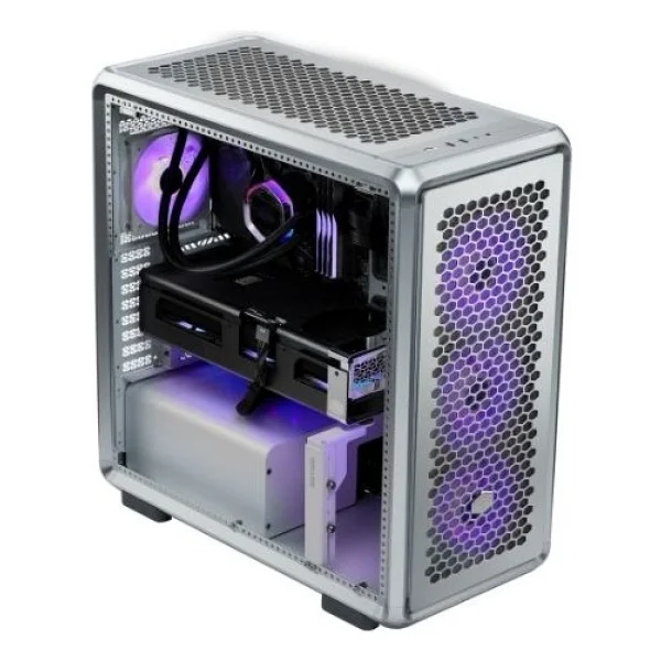 Cooler Master Masterframe 600 Mf600-Sgnn-S00 Argb Fanlı Gümüş E-Atx Oyuncu Kasası - Görsel 6