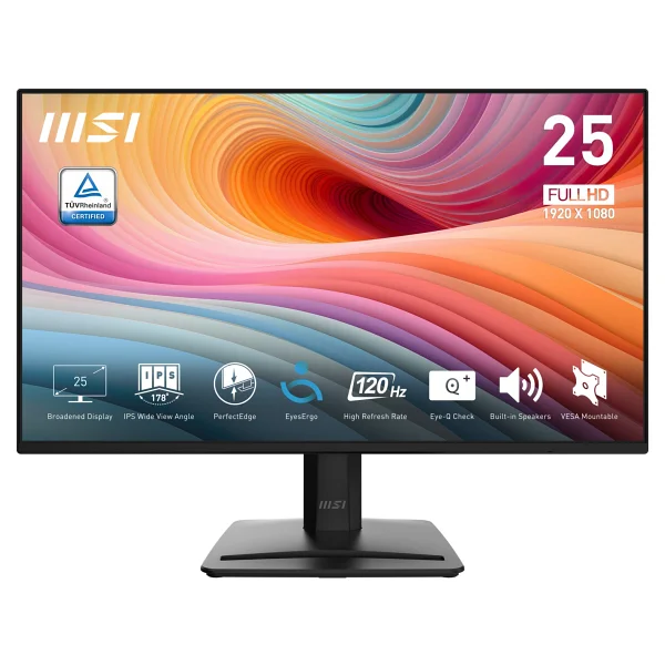 Msı Pro Mp252 E2 24.5" 1 Ms Full HD Ips 120 Hz Monitör - Görsel 2