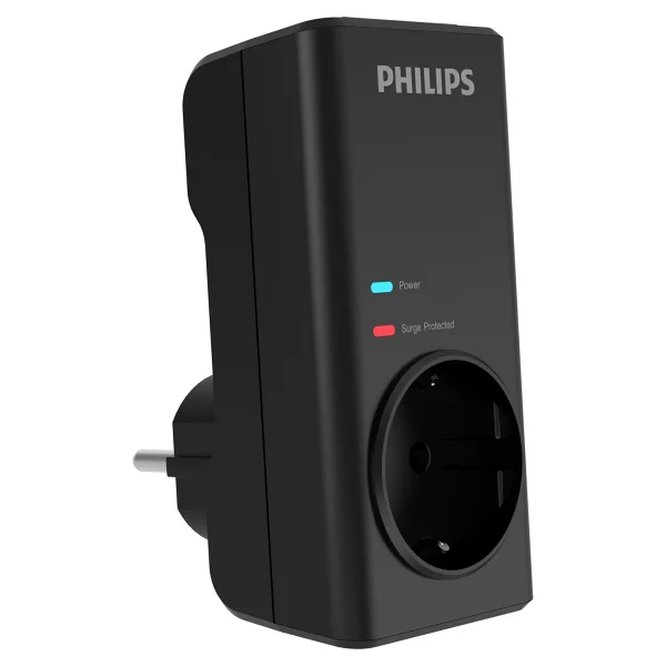 Philips Chp7010b 1140 Joule Siyah Kablosuz Akım Korumalı Priz - Görsel 8