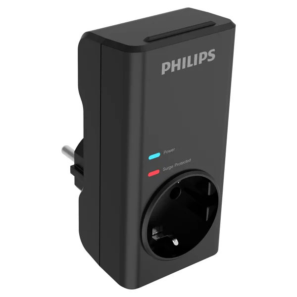 Philips Chp7010b 1140 Joule Siyah Kablosuz Akım Korumalı Priz - Görsel 9