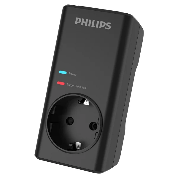 Philips Chp7010b 1140 Joule Siyah Kablosuz Akım Korumalı Priz - Görsel 10