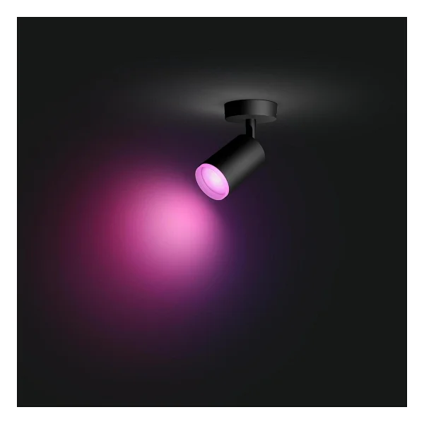 Philips Hue Fugato Akıllı LED Spot Lamba 1x4.2w (Siyah) V2 - Görsel 10