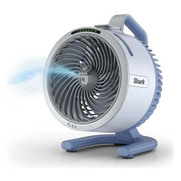 Shark Flexbreeze Hydrogo Serinletici Buharlı Fan - Buz Mavi - Görsel 5