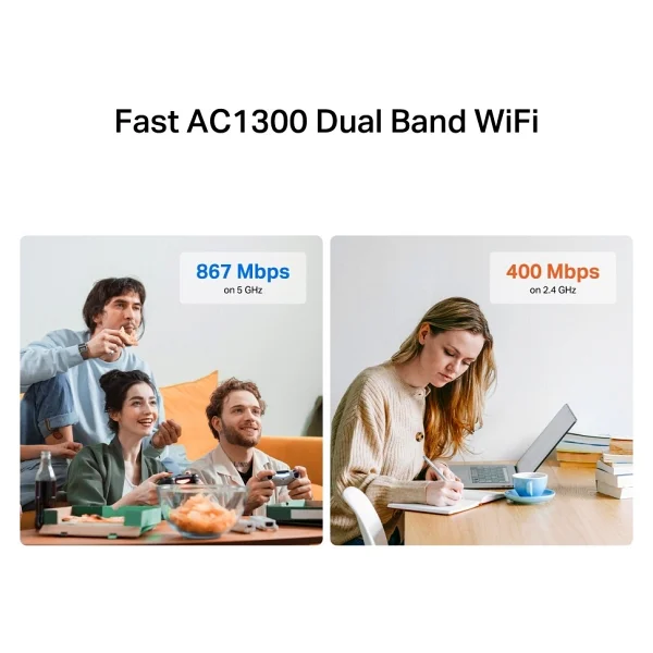 Mercusys Ma32h 1300 Mbps Kablosuz Ağ Adaptörü - Görsel 8